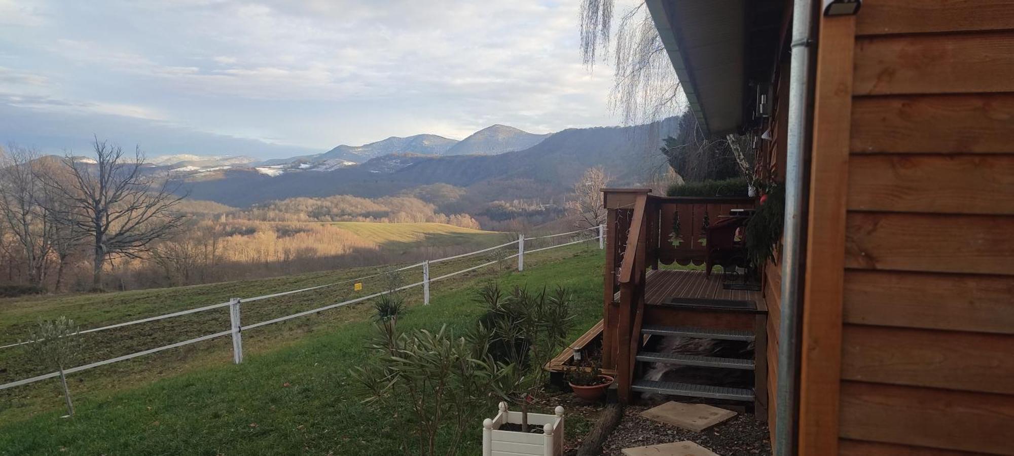 Domaine Le Lanis "Cabane De Pauline" Saint-Girons  Exteriér fotografie