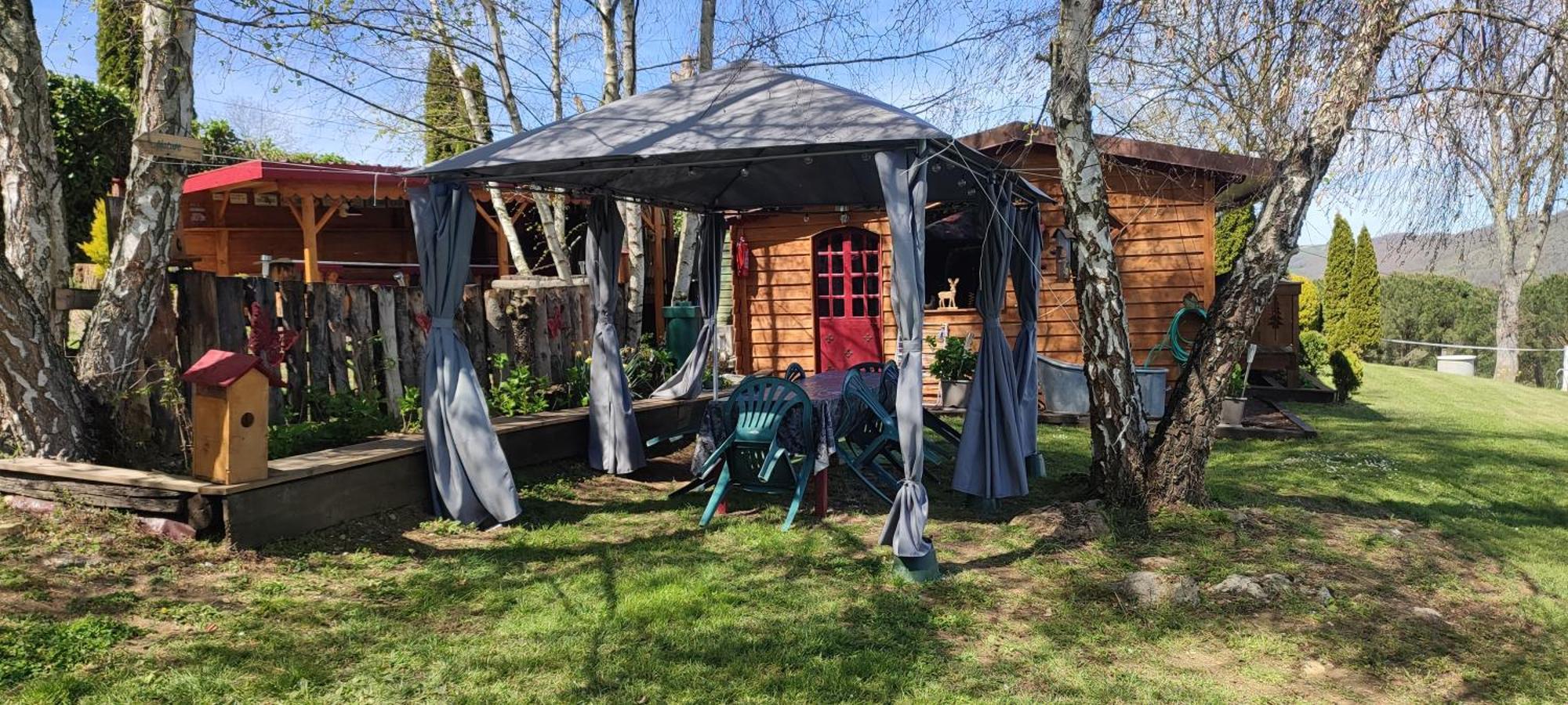 Domaine Le Lanis "Cabane De Pauline" Saint-Girons  Exteriér fotografie
